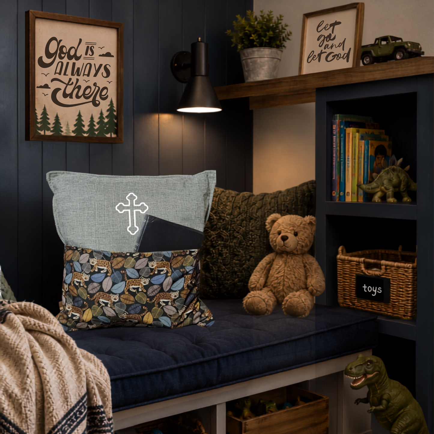 Bible Time Cushion - Tigers