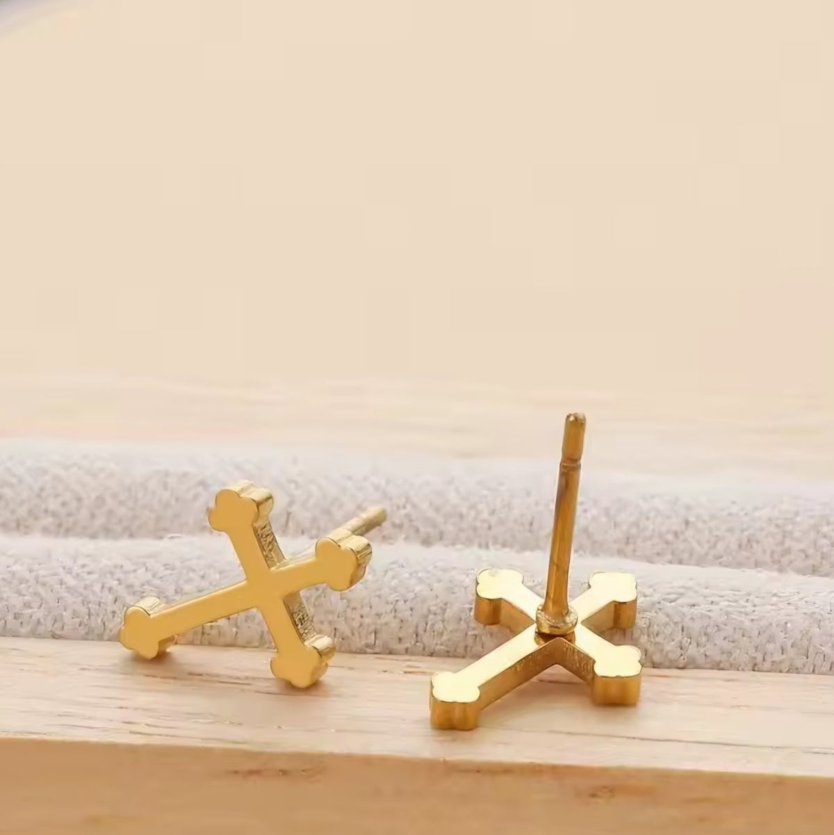 Orthodox Cross Earrings