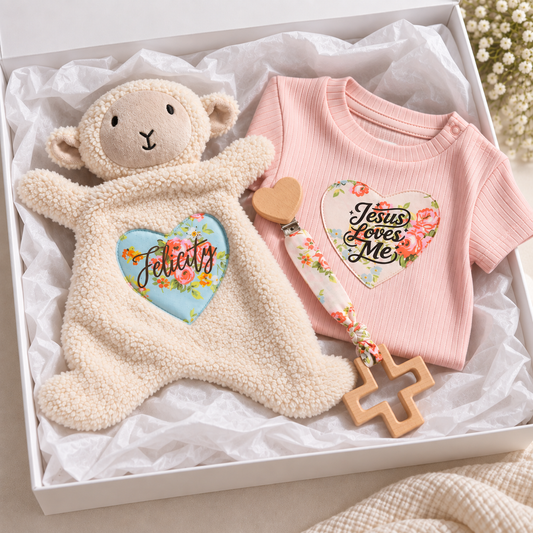 Jesus Loves Me Baby Gift Box
