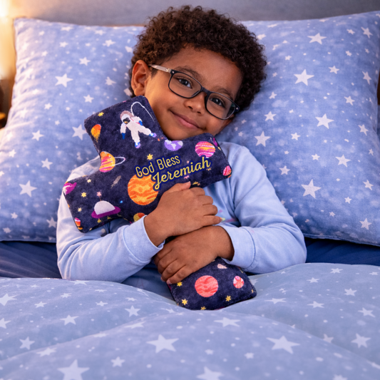 Personalisation for Cuddly Cross or Bible Time Cushions