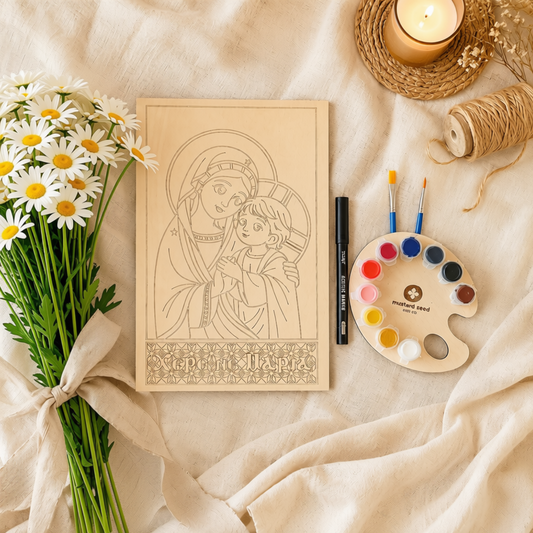 My First Icon Paint Kit - Theotokos