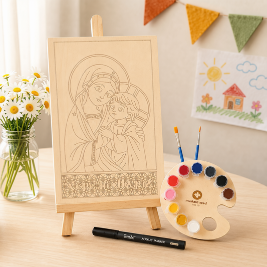 My First Icon Paint Kit - Theotokos