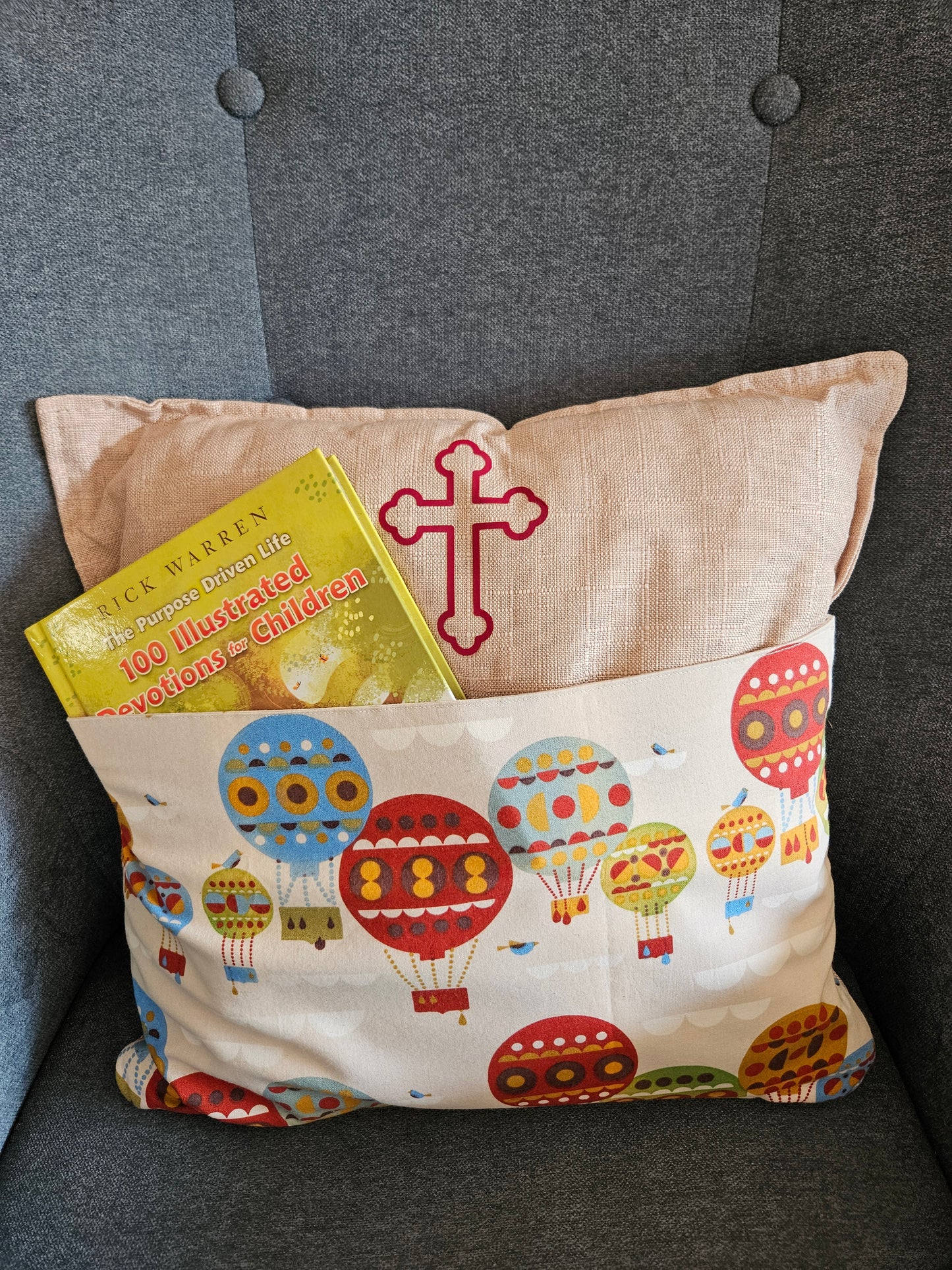 Bible Time Cushion - Balloons