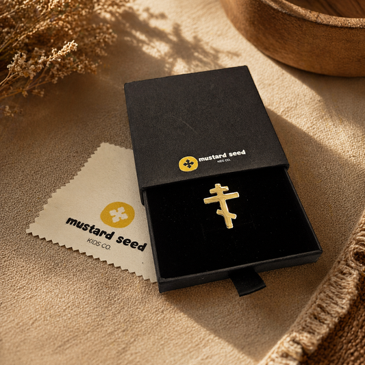 Eastern Orthodox Cross Pin