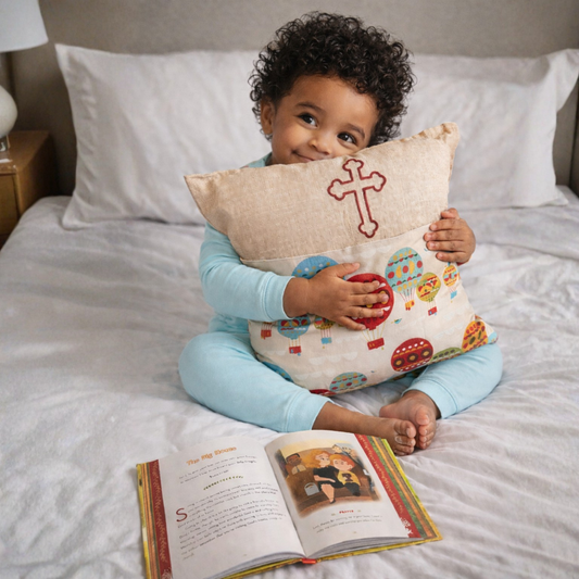 Bible Time Cushion - Balloons