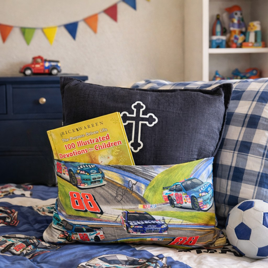 Bible Time Cushion - Cars