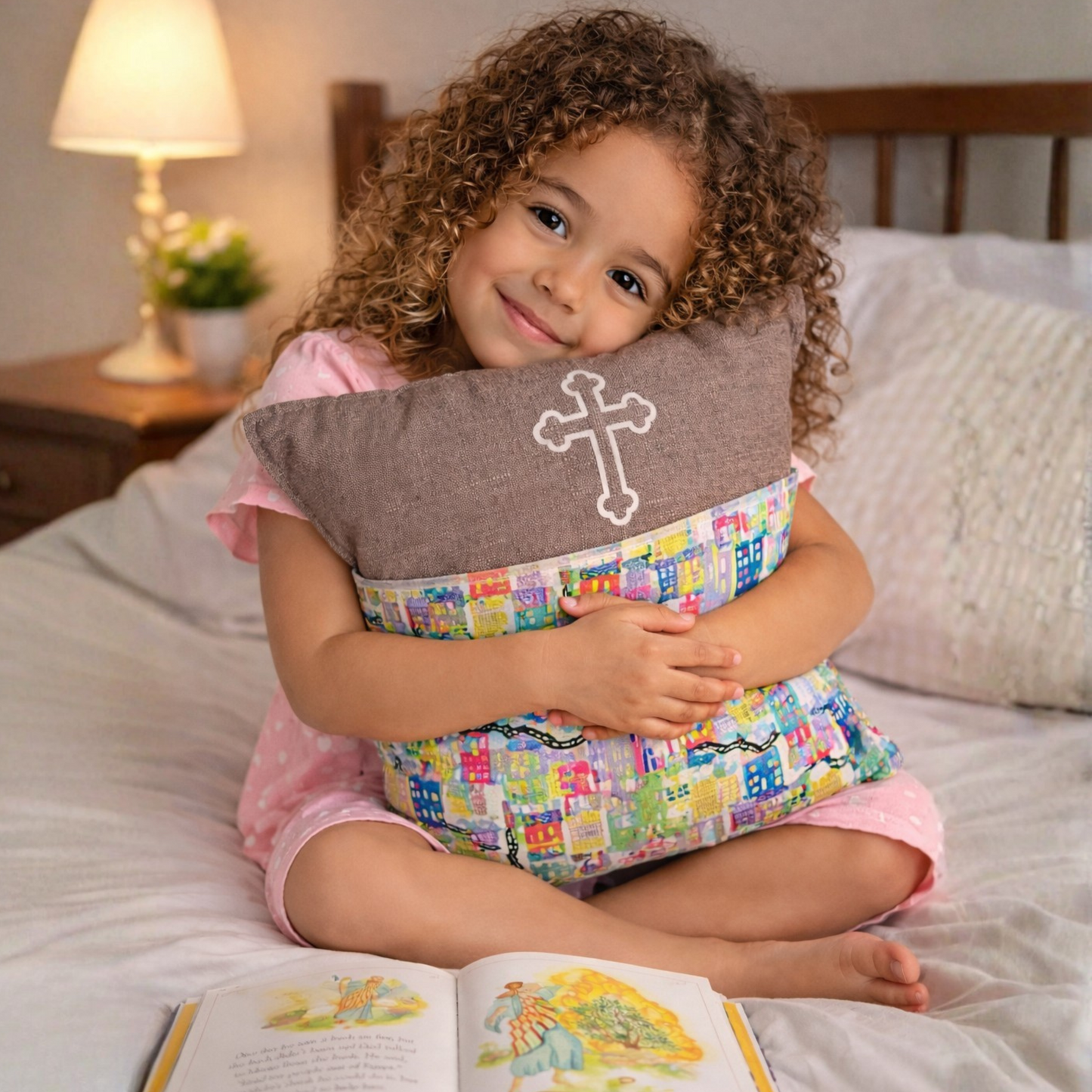 Bible Time Cushion - City Grey