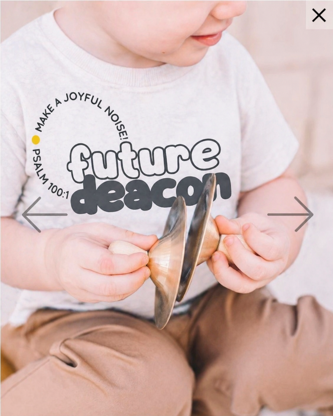 A Joyful Noise! Future Deacon Tee